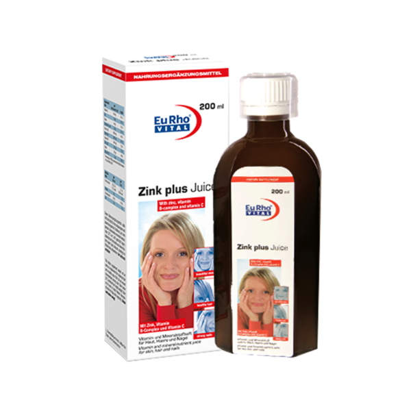 شربت زینک پلاس یوروویتال