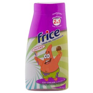 خمیر دندان ژل مایع کودک با طعم بستنی فریس