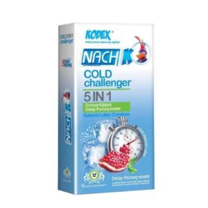 کاندوم تاخیری خنک کننده 5 کاره ناک 12 عددی کدکس