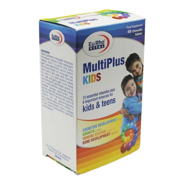 قرص جویدنی مولتی پلاس کیدز یوروویتال