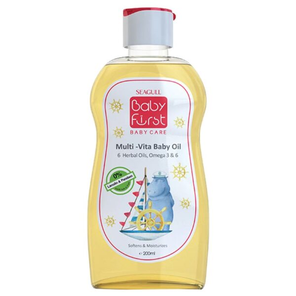 روغن بچه ویتامینه بیبی فرست سی گل