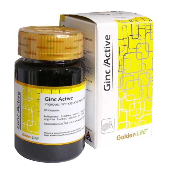 کپسول جینک اکتیو گلدن لایف