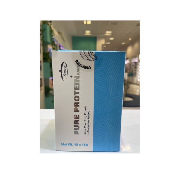 7b517336-6565-4929-ada6-f17602be3183.jpg ساشه پیور پروتئین همراه با گلوتامین و طعم موز کارن
