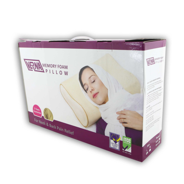 بالش طبی سر مدل مموری فوم ورنا