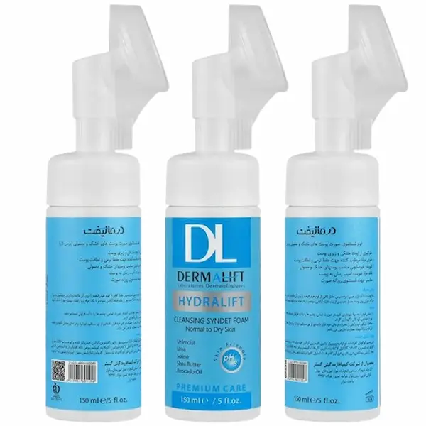 فوم شستشوی صورت درمالیفت پوست خشک