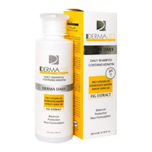 شامپو روزانه حاوی کراتین هیدرولیز شده درمالیست