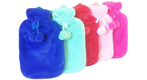 کیسه آب گرم پوشش دار آبی زیکلاس مد