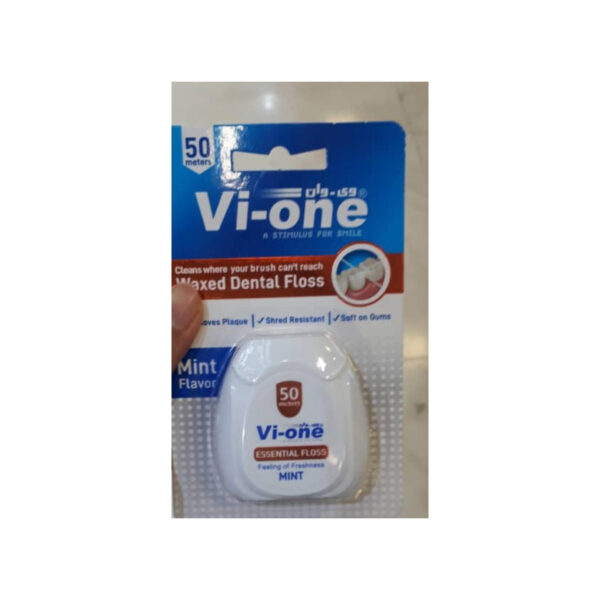 نخ دندان نعنایی 50 متر وی وان