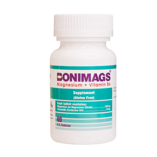قرص بونی مگز منیزیم و ویتامین ب6 کیمیا آرا