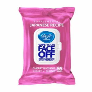 دستمال آرایش پاک کن گیلاس ژاپنی دافی
