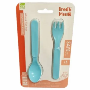 ست قاشق و چنگال کودک آبی برث می