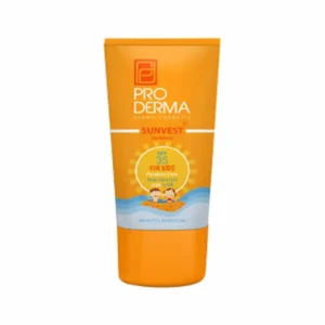 کرم ضد آفتاب کودک بی رنگ پرودرما