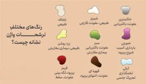 انواع ترشحات واژن با عکس