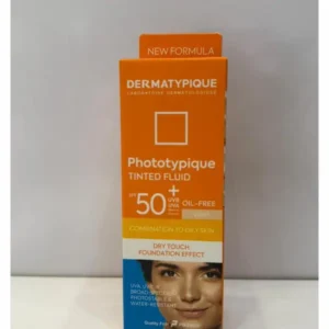 ضد آفتاب فلوئید پوست چرب رنگی درماتیپیک