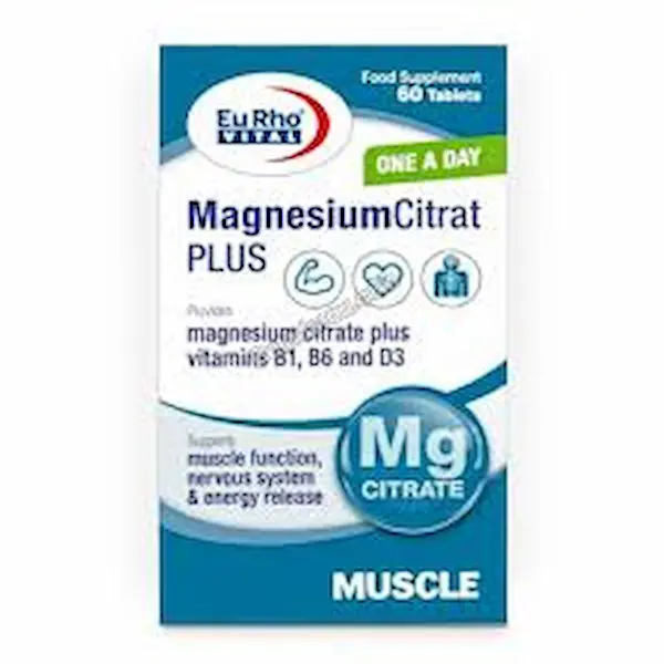 منیزیم سیترات پلاس منیزیم سیترات پلاس یوروویتال