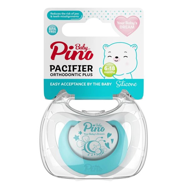 PINO-baby-bee-orthodontic-pacifier-6-18-