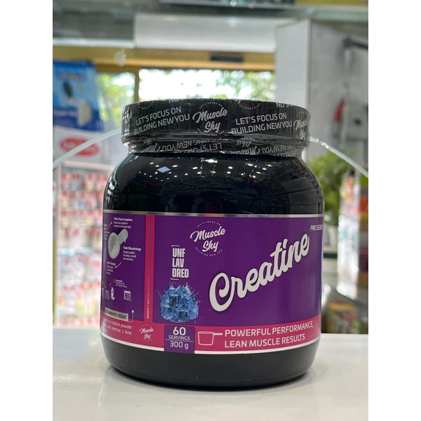 پودر کراتین مونوهیدرات ماسل اسکای ۳۰۰ گرمی